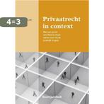 Privaatrecht in context / Boom Juridische studieboeken, Boeken, Verzenden, Gelezen, Marc Loth