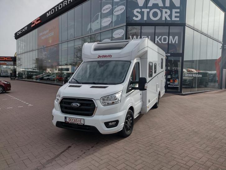 Dethleffs Just Go 7055 slechts 20000 km op Ford aut.  04298, Caravanes & Camping, Camping-cars