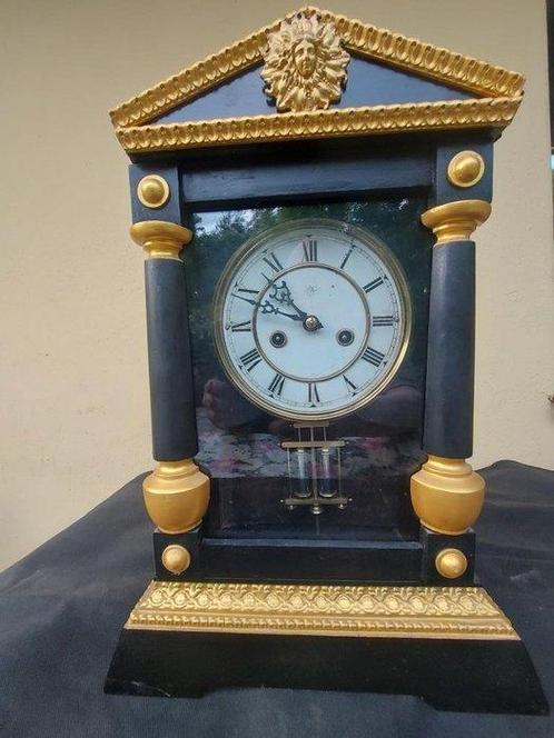 Pendule de cheminée - Junghans - Marbre - 1910-1920 -, Antiek en Kunst, Antiek | Klokken