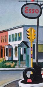 Edward Hopper (1882-1967) (after) - Portrait of Orleans,, Antiek en Kunst