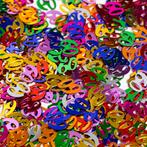Tafelconfetti 60 Jaar Gekleurd, Hobby en Vrije tijd, Feestartikelen, Verzenden, Nieuw