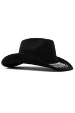 Cowboyhoed Zwart Strass Steentjes Ketting Cowgirl Western Ho, Kleding | Dames, Ophalen of Verzenden, Nieuw