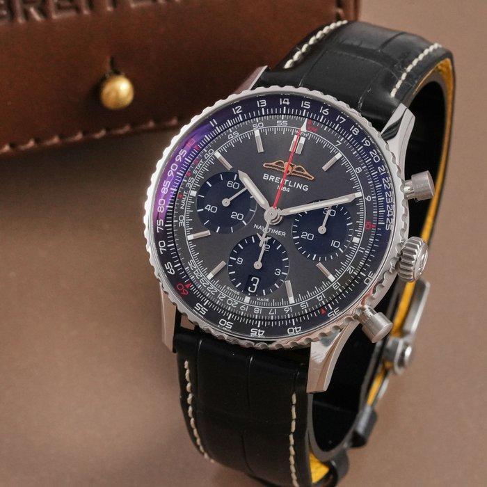 Breitling - Navitimer 1 B01 Chronograph Swiss Airways, Handtassen en Accessoires, Horloges | Heren