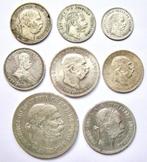 Oostenrijk. Franz Joseph. Type collection of 8 various coins, Timbres & Monnaies, Monnaies | Europe | Monnaies non-euro