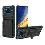 Xiaomi Poco X3 Pro - Armor Card Slot Hoesje met Kickstand -, Verzenden, Nieuw