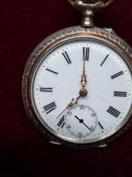 Zakhorloge Remontoir 10 Rubis - Fraaie kast en zilveren, Handtassen en Accessoires, Nieuw