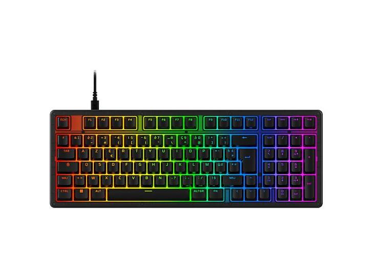 Hyperx - Gaming-toetsenbord - Azerty - Zwart, Informatique & Logiciels, Claviers, Envoi