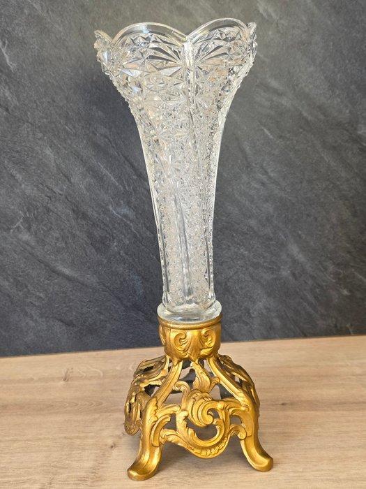 Paire de vases Cornets Soliflore - style Napoléon III - en, Antiek en Kunst, Antiek | Overige Antiek