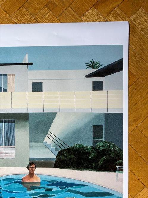 David Hockney (after) - Portrait of Nick Wilder, 1966 /, Antiek en Kunst, Kunst | Tekeningen en Fotografie