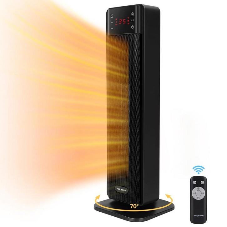 Elektrische Kachel - Keramische Ventilatorkachel - Heater -, Doe-het-zelf en Bouw, Verwarming en Radiatoren, Nieuw, Verzenden