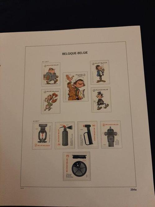 Belgique 2017 - tous les timbres des blocs et carnets (pour, Postzegels en Munten, Postzegels | Europa | België