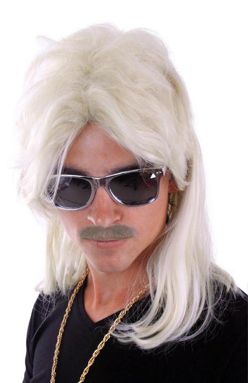 Mullet Pruik Licht Blond Matje New Kids 80s Rocker Redneck, Vêtements | Hommes, Costumes de carnaval & Vêtements de fête, Enlèvement ou Envoi