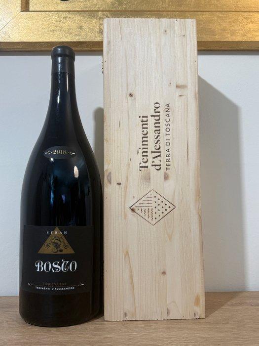 2018 Tenimenti dAlessandro, Bosco - Toscane IGT - 1 Dubbele, Collections, Vins