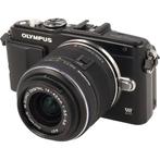 Olympus PEN E-PL5 zwart + 14-42mm II R zwart occasion, Audio, Tv en Foto, Zo goed als nieuw, Verzenden