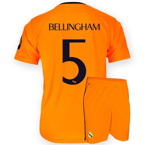 Kingdo Real Madrid Voetbaltenue Bellingham Uit - 2024-2025 -, Sport en Fitness, Voetbal, Bal, Nieuw, Verzenden