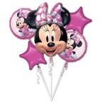 Minnie Mouse Helium Ballonnen set 5 delig, Verzenden