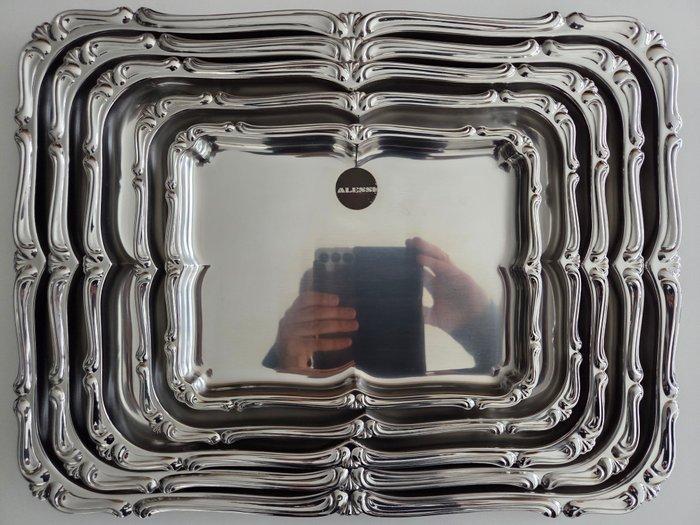 Alessi - Carlo Alessi - Schaal (5) - Nr. 750 “Vassoio, Antiquités & Art, Antiquités | Meubles | Chaises & Canapés