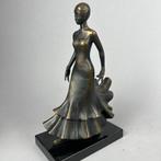 J. Zak (XX-XXI) - Flamenco Lady - bronze, Antiek en Kunst