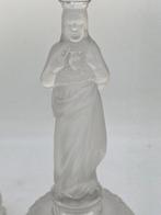 Val Saint Lambert - Kaarsenstandaard met oor (2) - Glas -, Antiek en Kunst