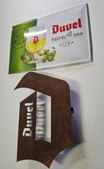 Panneau (2) - Duvel acier corten / boîte de houblon Duvel