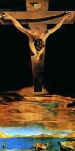 Salvador Dalí (1904-1989) (after) - Cristo de San Juan de, Antiek en Kunst