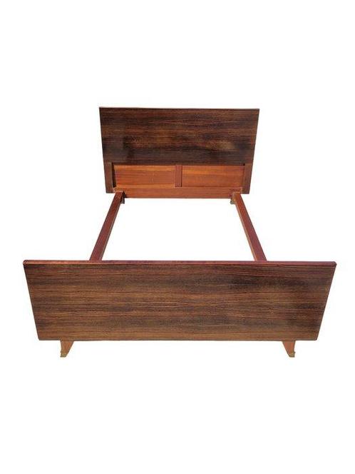 Bed - Palissander - Art Deco, Antiek en Kunst, Kunst | Designobjecten