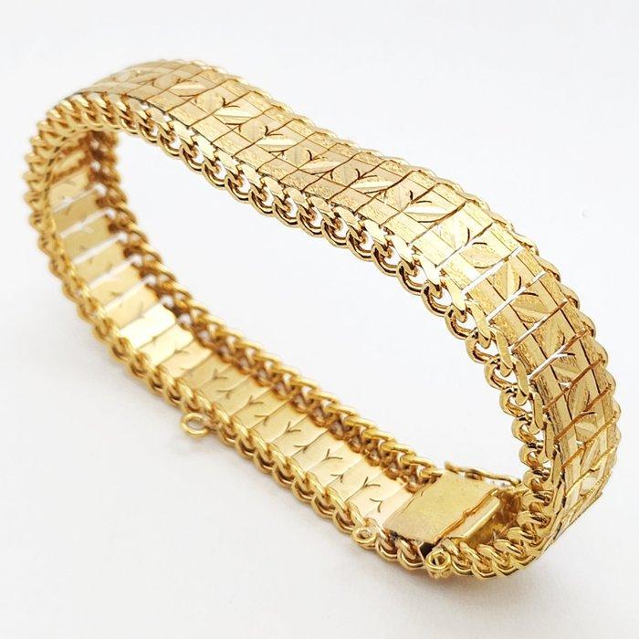 Armband - 18 karaat Geel goud, Handtassen en Accessoires, Armbanden