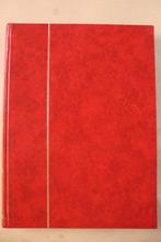 Wereld - 5 nieuwe lege rode stockboeken met witte bladen,, Postzegels en Munten, Gestempeld