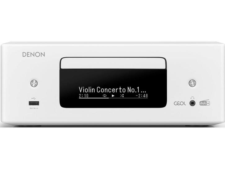 Denon RCD-N12DAB - Alles-in-één hifisysteem - DAB/FM-radio, Huis en Inrichting, Woonaccessoires | Overige, Nieuw, Verzenden