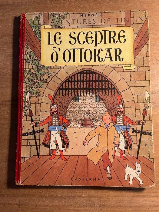 Tintin - Le Sceptre dOttokar 1950 (B4) + Coke en Stock 1958, Livres, BD