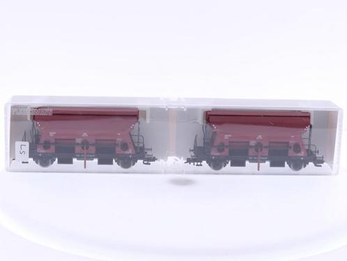 Schaal H0 Fleischmann 5510 set van 2 zelflosser type Klmm..., Hobby en Vrije tijd, Modeltreinen | H0, Gelijkstroom, Analoog, Zo goed als nieuw