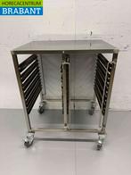 RVS Dubbele regaalwagen 12 x 1/1 GN gastronorm 74 cm Horeca, Zakelijke goederen, Ophalen of Verzenden, Nieuw in verpakking