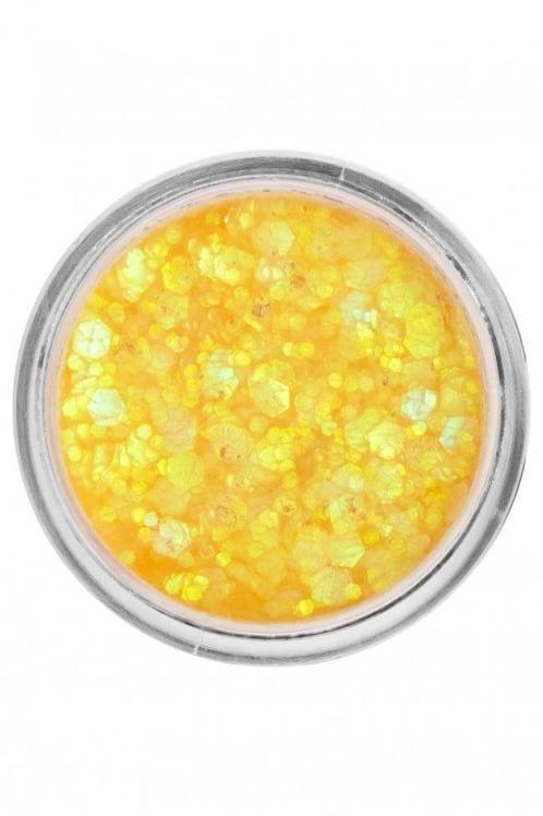 PXP Pressed Chunky Glitter Creme Honey Yellow Chameleon 10ml, Hobby en Vrije tijd, Feestartikelen, Nieuw, Verzenden