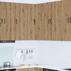 vidaXL Keuken Kast Artisan Eiken 57 x 57 x 100 cm Bewerkt, Huis en Inrichting, Verzenden, Nieuw