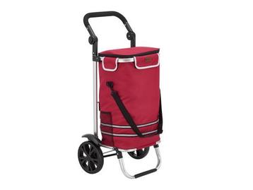 Veiling - Boodschappentrolley 3in1 - 56L - Rood beschikbaar voor biedingen
