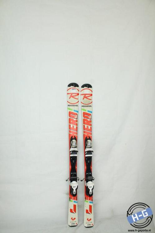 Refurbished - Ski - Rossignol Hero J Colors - 130, Sport en Fitness, Skiën en Langlaufen, Ski, 100 tot 140 cm, Gebruikt, Rossignol