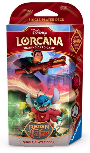 Disney Lorcana: Reign of Jafar Mulan & Stitch Starter Deck, Ophalen of Verzenden