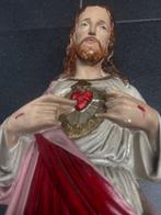 Dupont Lourdes - Beeld - Jezus Heilig hart - 54 cm - Antiek