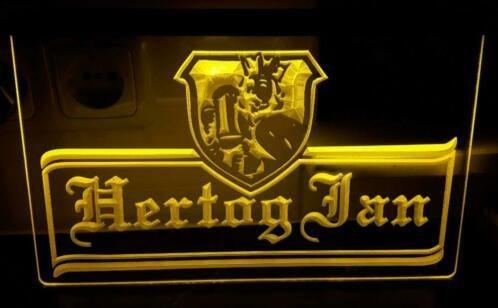 Hertog Jan neon bord lamp LED verlichting reclame lichtbak #, Huis en Inrichting, Lampen | Overige, Nieuw, Verzenden