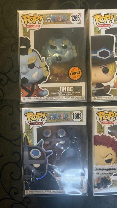 Funko - Funko Pop Jinbe; Sabo; Bonekichi; King; Katakuri;, Antiek en Kunst, Antiek | Speelgoed