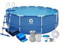 Avenli Premium Zwembad 450x122cm - Met kwaliteitspomp en..., Tuin en Terras, Ophalen of Verzenden, Nieuw