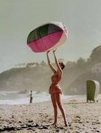 Richard Rutledge - Model at the beach, with inflatable.