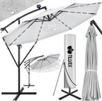 Tillvex® LED Parasol - Zweefparasol - Ø350cm - 360° Draaibaa, Verzenden, Nieuw
