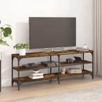 vidaXL Tv-meubel 140x30x50 cm bewerkt hout gerookt, Nieuw, Verzenden