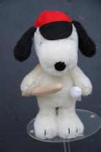 Steiff: Snoopy van Peanuts met baseball slaghout, bal en