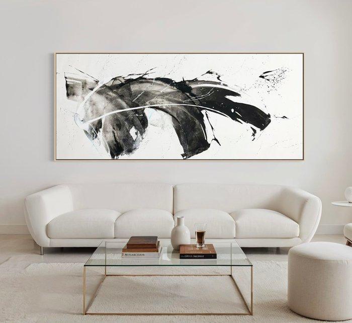 Alberto Stocco - Abstract, Antiek en Kunst, Kunst | Schilderijen | Modern