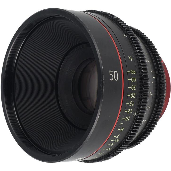Canon CN-E 50mm T1.3 L F (M) Cine-Servo | Tweedehands, Audio, Tv en Foto, Foto | Lenzen en Objectieven, Zo goed als nieuw, Verzenden