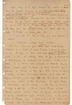 Jean-Paul SARTRE - Les Chemins de la liberté 2 pages du, Nieuw