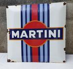 Emaille plaat - Groot Martini reclamebord 45 x 45 cm, Antiek en Kunst, Antiek | Wandborden en Tegels