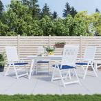 vidaXL Tuinstoelkussens 4 st 50x50x3 cm oxford stof, Verzenden, Nieuw